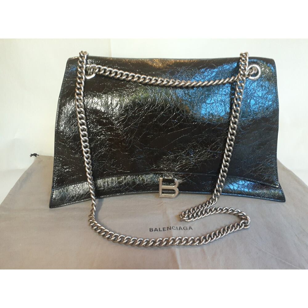 Balenciaga Leather Large Crush Shoulder Bag - Picture 16 of 16